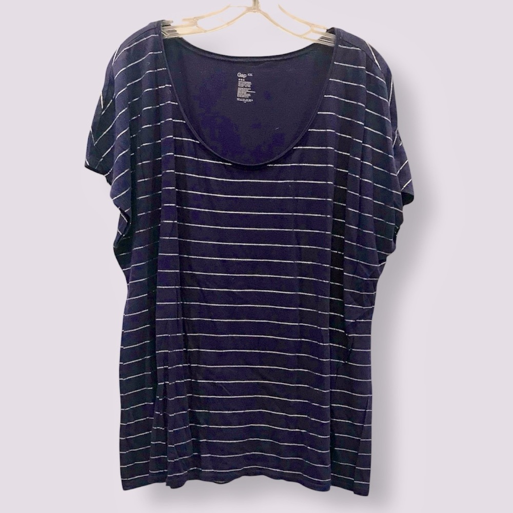 GAP Metallic Stripe Top